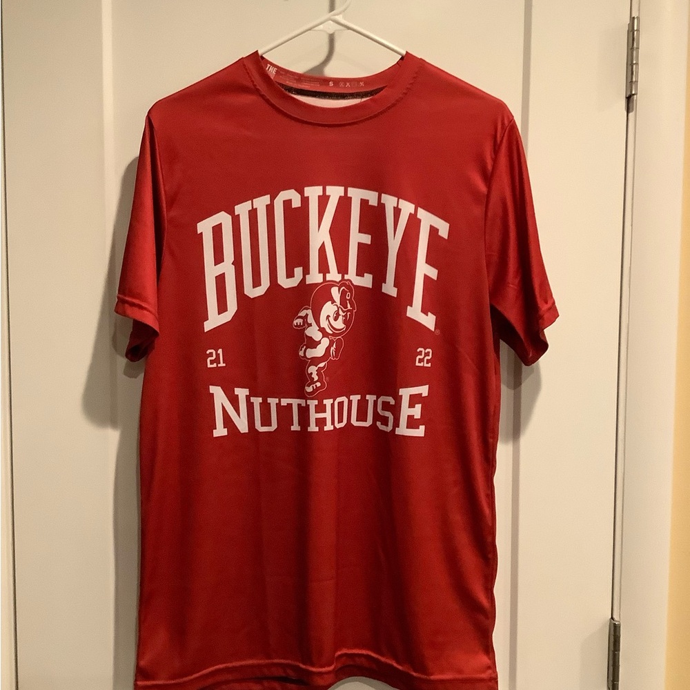 Ohio State Buckeye Nuthouse Red Men's Shirt
